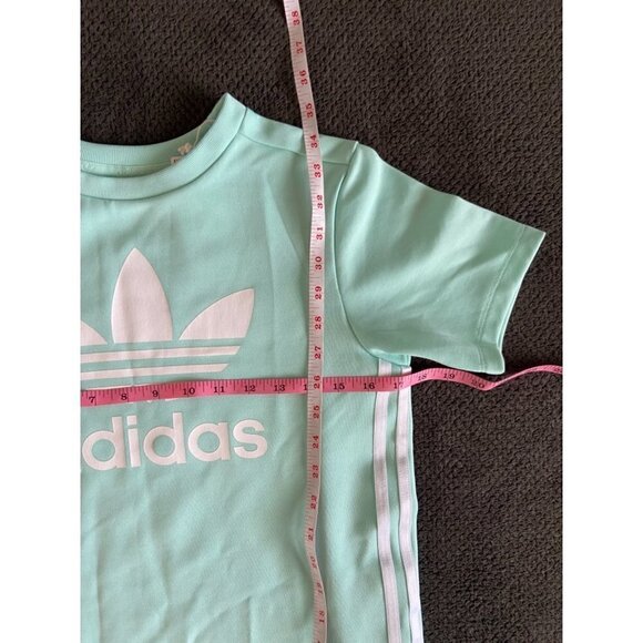 Adidas NWT J zoo  t-shirt dress w/ side snap button size medium - Picture 3 of 8